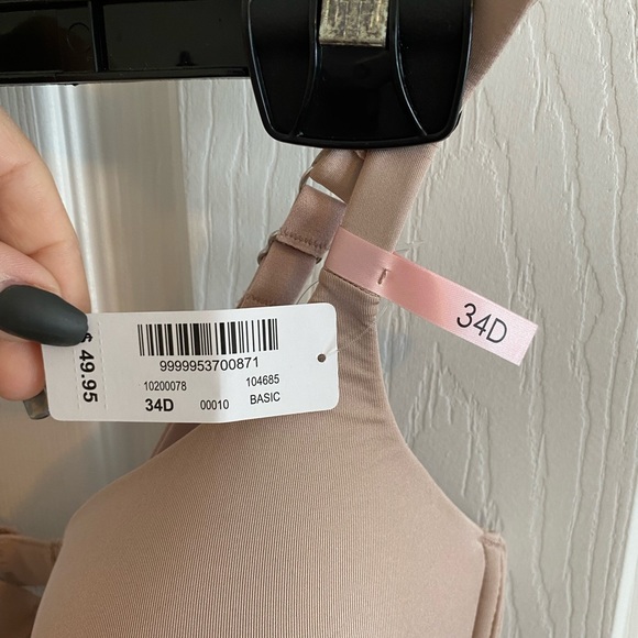 La Vie En Rose “Lightly Lined Full Coverage Flexible Bra” 34D New With Tags - Picture 6 of 7